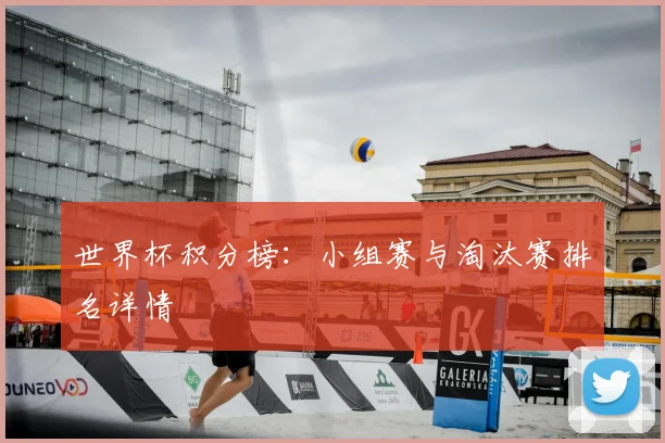 世界杯积分榜:小组赛与淘汰赛排名详情