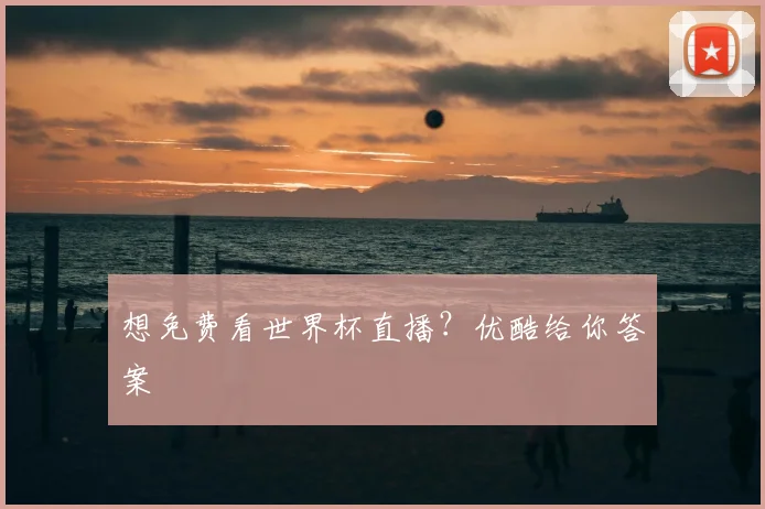 想免费看世界杯直播？优酷给你答案
